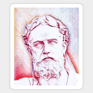 Xenophon Portrait | Xenophon Artwork | Line Art 3 Magnet